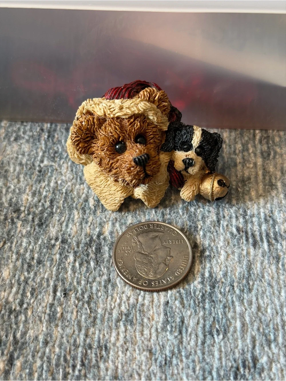 Boyd’s bear and friends- Christmas hat with bell